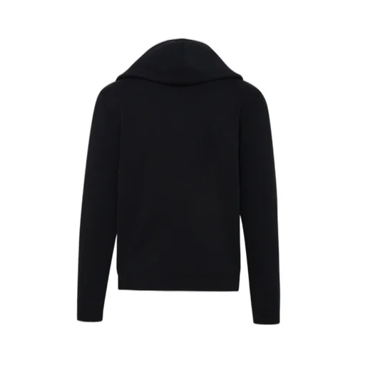 Saint Laurent Logo Printed Drawstring Hoodie