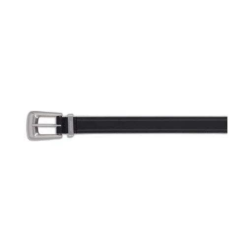 Saint Laurent Folk Logo Engraved Belt