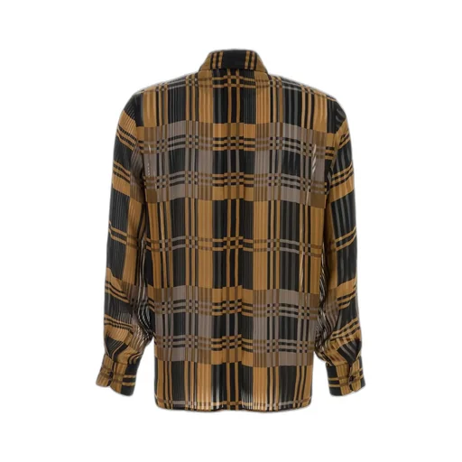 Saint Laurent All-Over Patterned Button-Up Shirt