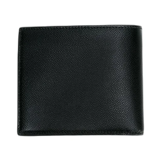 Saint Laurent Paris East/West Logo Detailed Bi-Fold Wallet