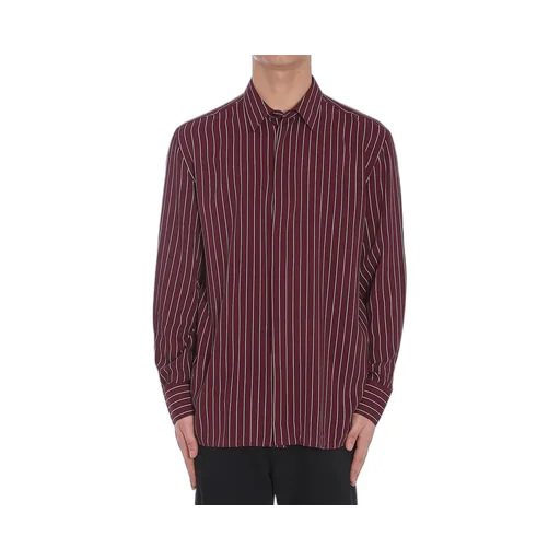 Saint Laurent Striped Button-Up Shirt