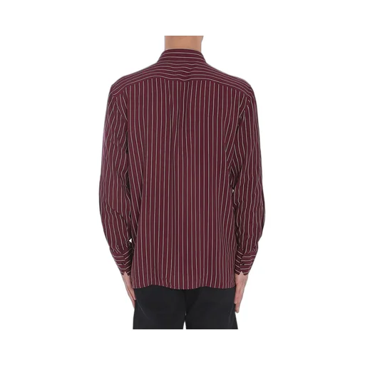Saint Laurent Striped Button-Up Shirt
