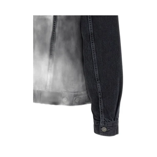 Saint Laurent Button-Up Denim Trucker Jacket
