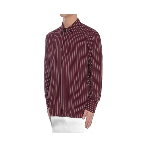 Saint Laurent Striped Button-Up Shirt