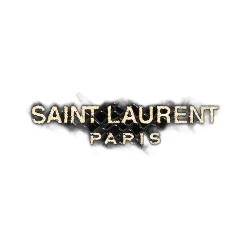 Saint Laurent Paris Logo Detailed Card Case