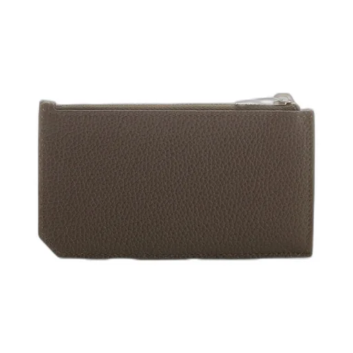 Saint Laurent Tiny Cassandre Fragments Zipped Card Case