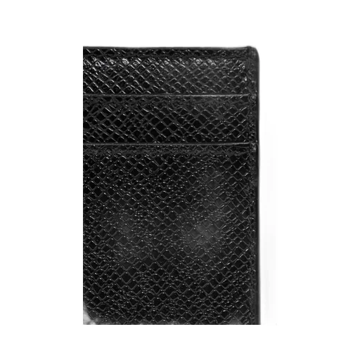 Saint Laurent Paris Logo Detailed Card Case
