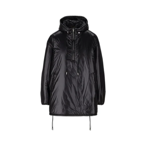 Saint Laurent Half-Zip Hooded Jacket