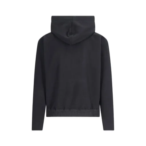Saint Laurent Logo Embroidered Long-Sleeved Hoodie