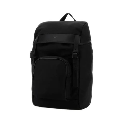 Saint Laurent Foldover Top City Backpack