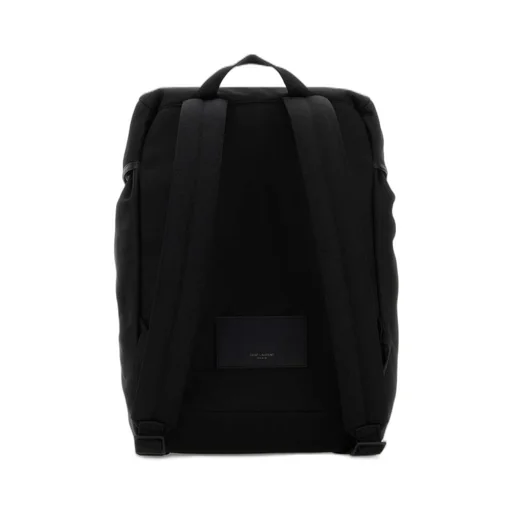 Saint Laurent Foldover Top City Backpack