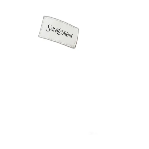 Saint Laurent Logo Patch Drawstring Hoodie