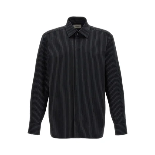 Saint Laurent Cassandre Striped Shirt