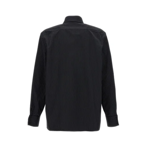 Saint Laurent Cassandre Striped Shirt