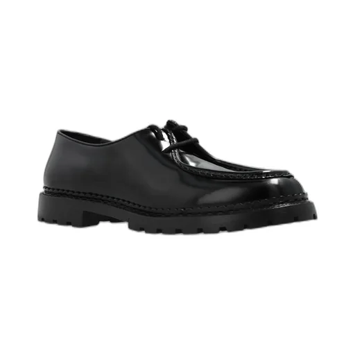 Saint Laurent Malo Slip-On Lace-Up Shoes