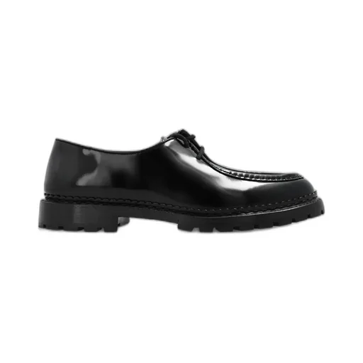 Saint Laurent Malo Slip-On Lace-Up Shoes