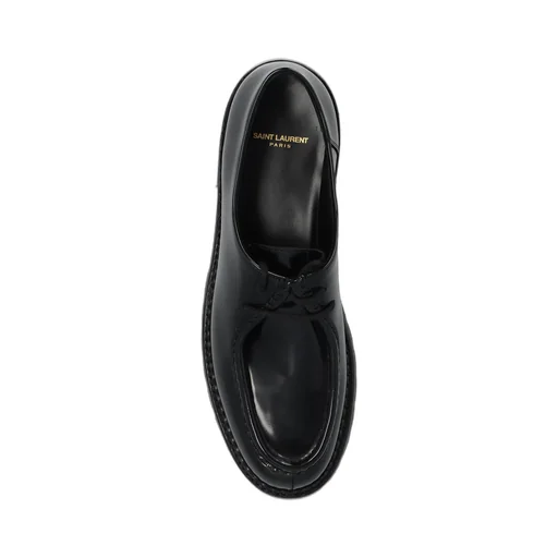 Saint Laurent Malo Slip-On Lace-Up Shoes