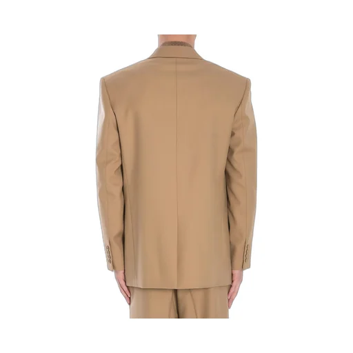 Saint Laurent Single-Breasted Long-Sleeved Jacket