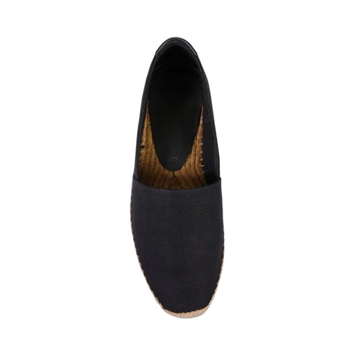 Saint Laurent Logo Embroidered Slip-On Espadrilles