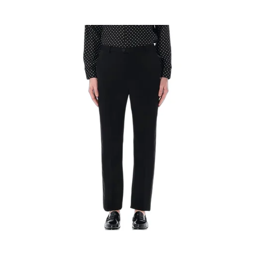 Saint Laurent High Waist Tuxedo Trousers