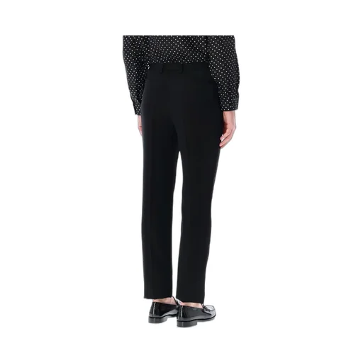 Saint Laurent High Waist Tuxedo Trousers