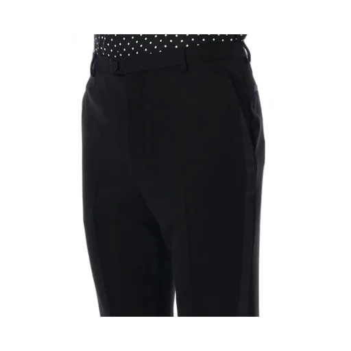 Saint Laurent High Waist Tuxedo Trousers
