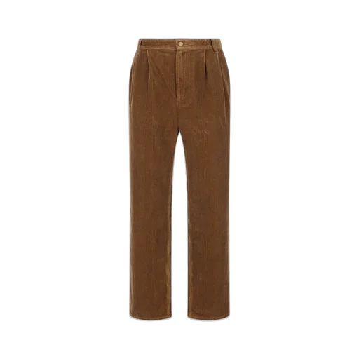 Saint Laurent Wide Leg Corduroy Trousers
