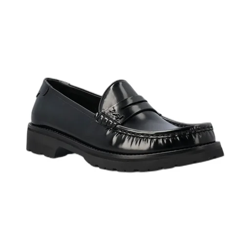 Saint Laurent Le Loafer Chunky Penny Slippers