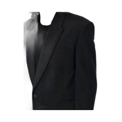 Saint Laurent Single-Breasted Tuxedo Jacket
