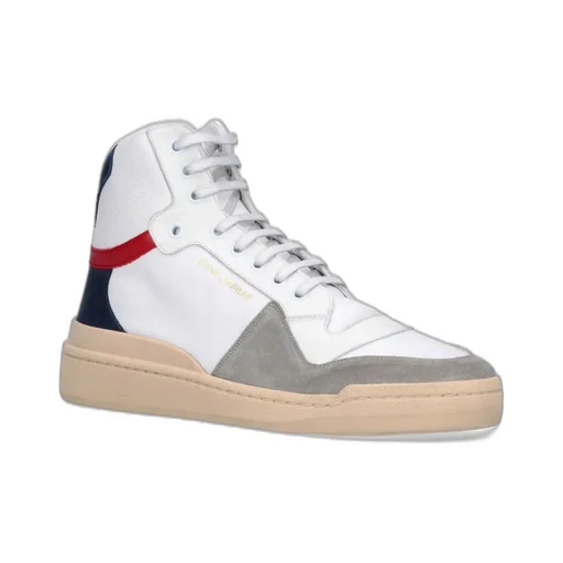 Saint Laurent Sl24 Mid-Top Sneakers
