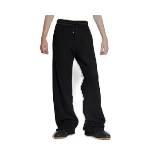 Saint Laurent Drawstring Straight Leg Pants