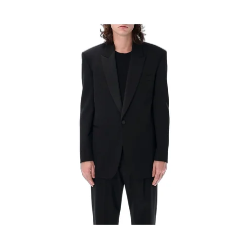 Saint Laurent Single-Breasted Tuxedo Jacket