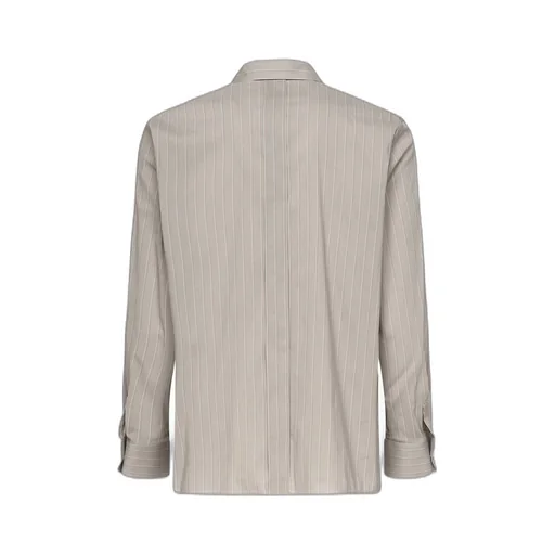 Saint Laurent Striped Button-Up Shirt