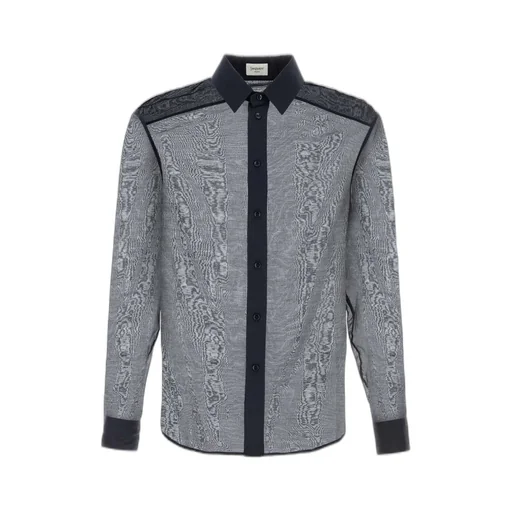Saint Laurent Button-Up Long-Sleeved Shirt