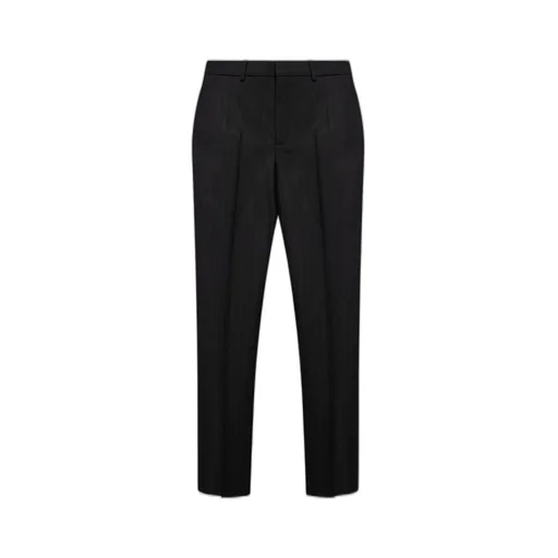 Saint Laurent Straight Leg Pinstripe Trousers