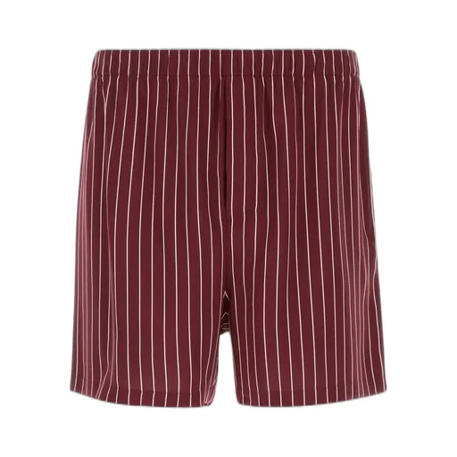 Saint Laurent Cassandre Striped Shorts