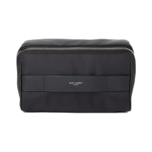 Saint Laurent Paris Cube Zip-Up Wash Bag