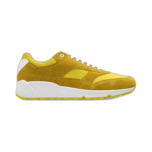 Saint Laurent Round Toe Lace-Up Sneakers