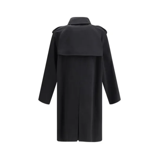 Saint Laurent Double-Breasted Trench Coat
