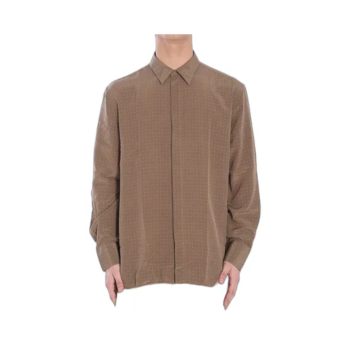 Saint Laurent Dotted Relaxed Fit Shirt