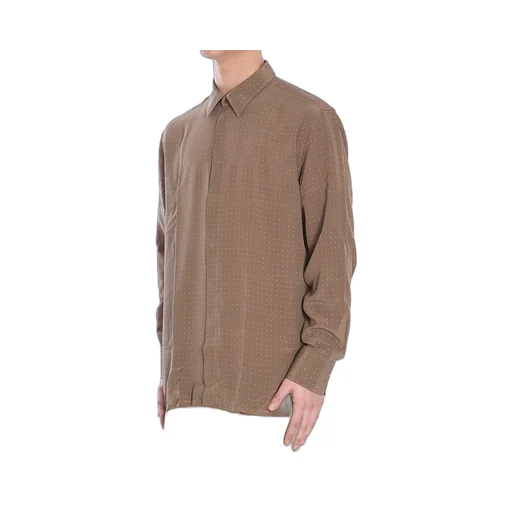 Saint Laurent Dotted Relaxed Fit Shirt