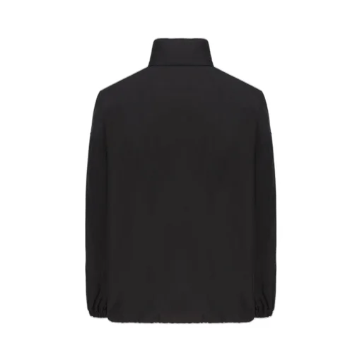 Saint Laurent Logo Embroidered Zip-Up Jacket