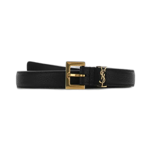 Saint Laurent Cassandre Thin Belt
