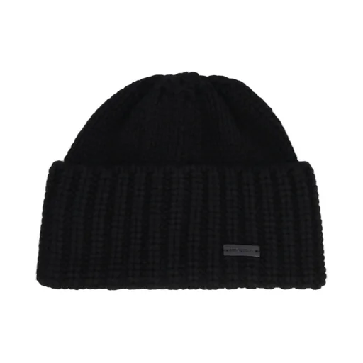 Saint Laurent Logo Patch Beanie