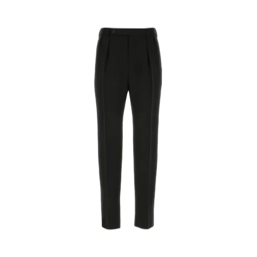 Saint Laurent High Waist Striped Pants