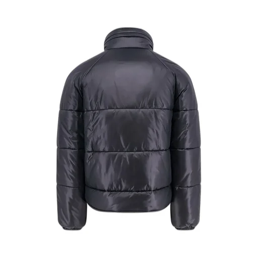 Saint Laurent Cassandre Zip-Up Puffer Jacket