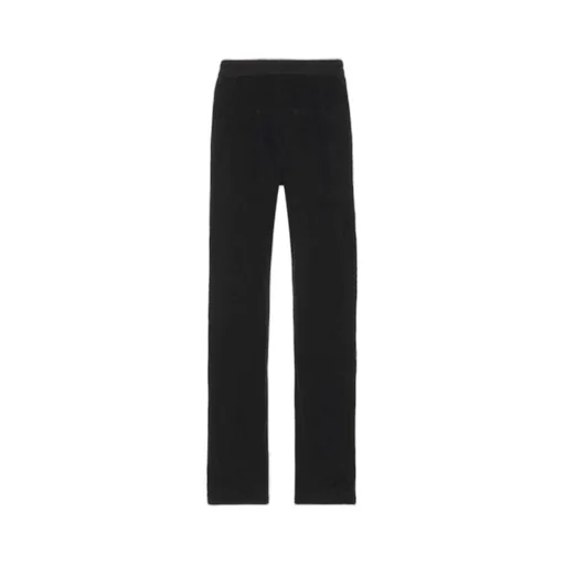 Saint Laurent Drawstring Straight Leg Trousers