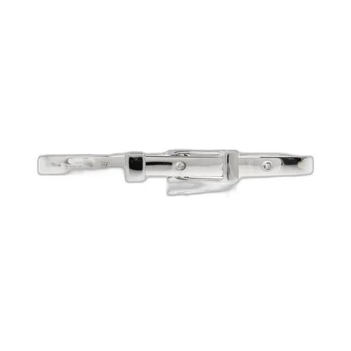 Saint Laurent Logo Engraved Buckle Bracelet