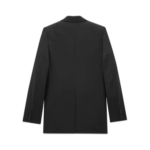 Saint Laurent Classic Long-Sleeve Tuxedo Blazer