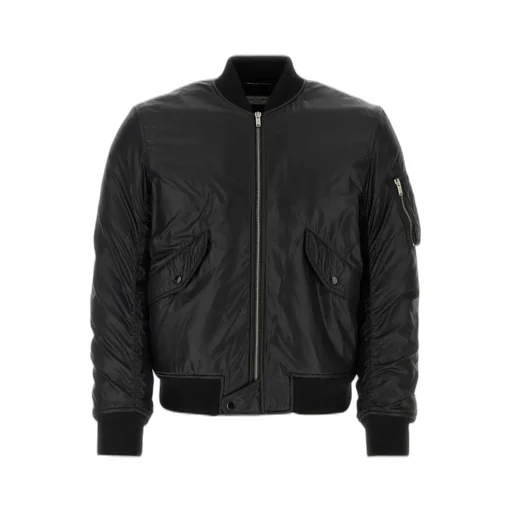 Saint Laurent Zip-Up Long-Sleeved Jacket